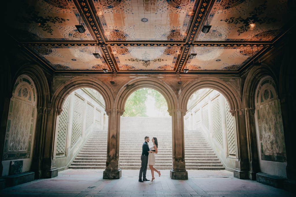 Romy and Vince during their engagement session, photograph 13 of 54