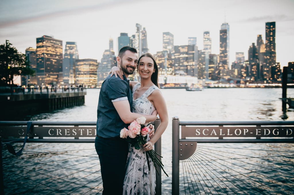 Romy and Vince during their engagement session, photograph 54 of 54