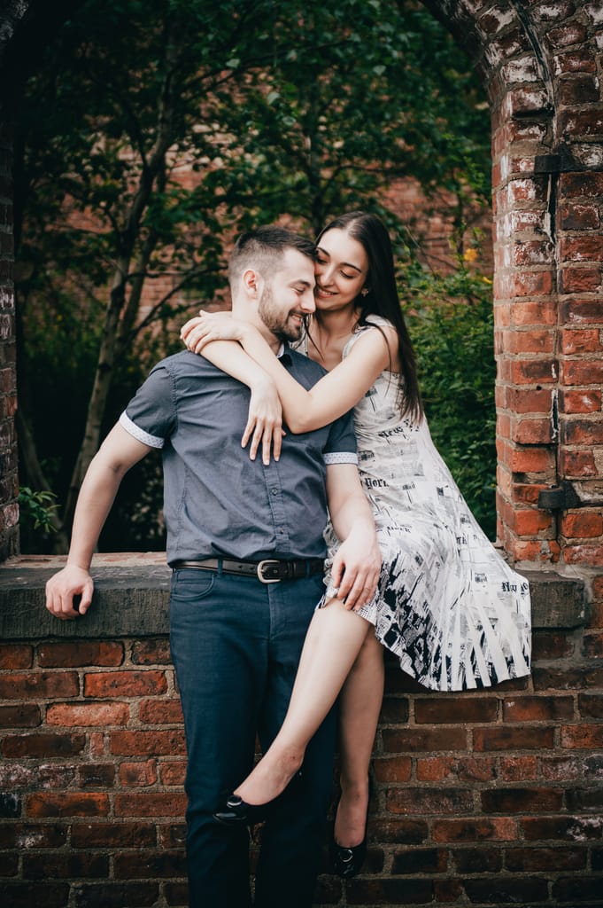 Romy and Vince during their engagement session, photograph 42 of 54