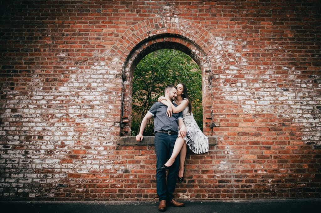 Romy and Vince during their engagement session, photograph 43 of 54