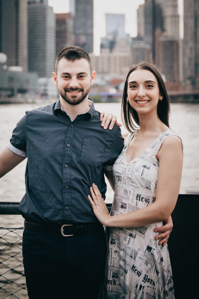 Romy and Vince during their engagement session, photograph 34 of 54
