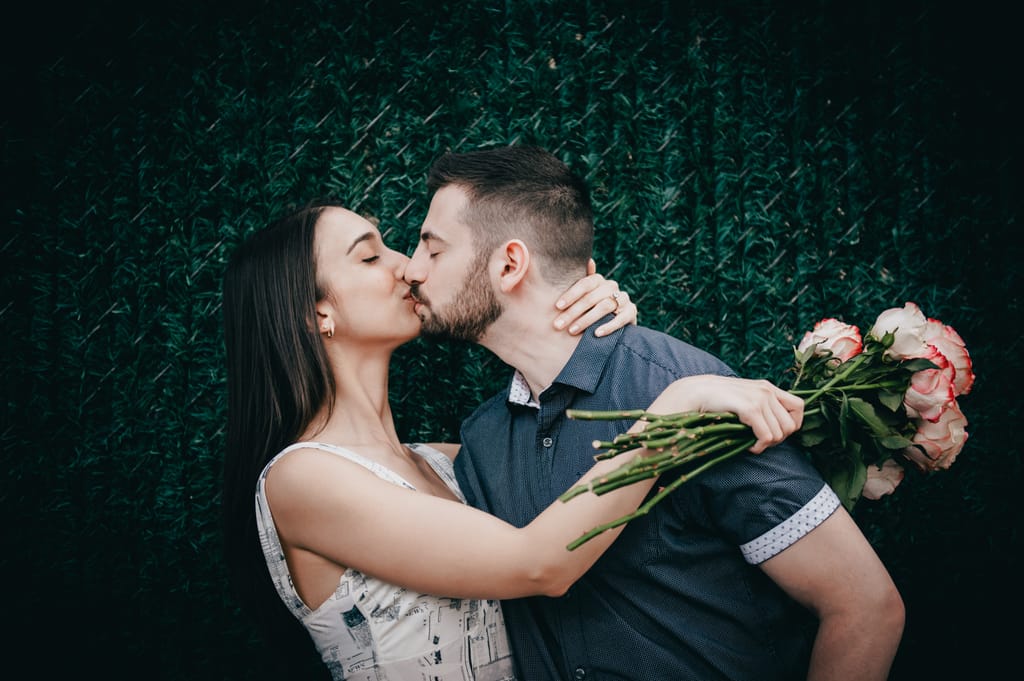Romy and Vince during their engagement session, photograph 41 of 54