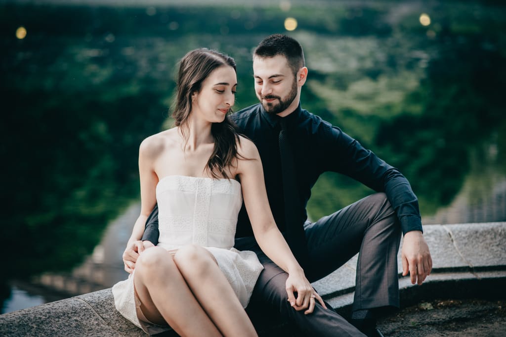 Romy and Vince during their engagement session, photograph 4 of 54