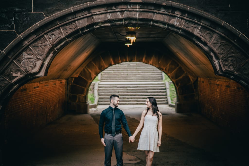 Romy and Vince during their engagement session, photograph 7 of 54