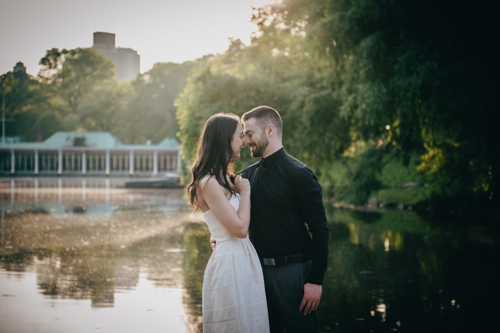 Romy and Vince during their engagement session, photograph 10 of 54