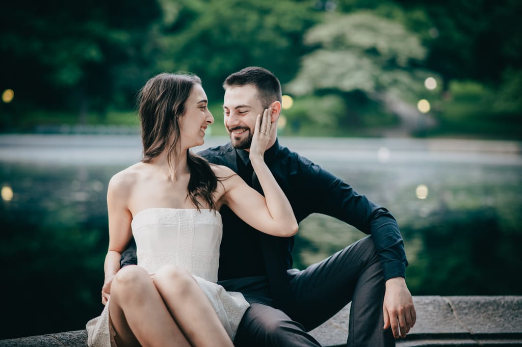 Romy and Vince during their engagement session, photograph 5 of 54