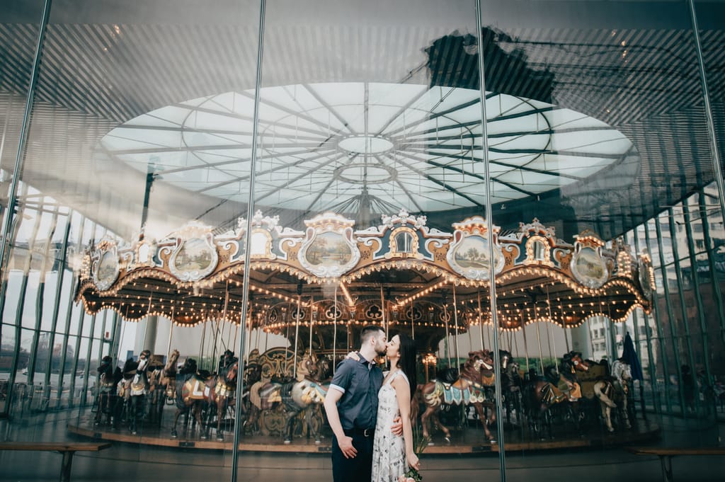 Romy and Vince during their engagement session, photograph 46 of 54