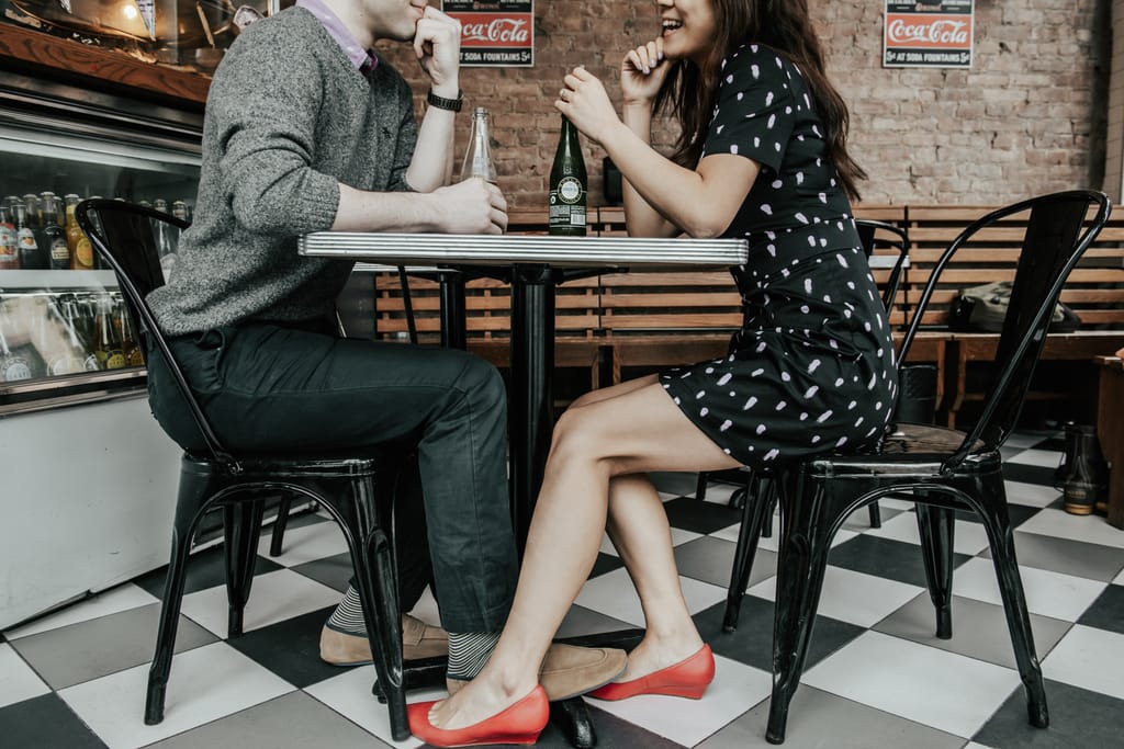 Xiayu and Josh during their engagement session, photograph 7 of 38