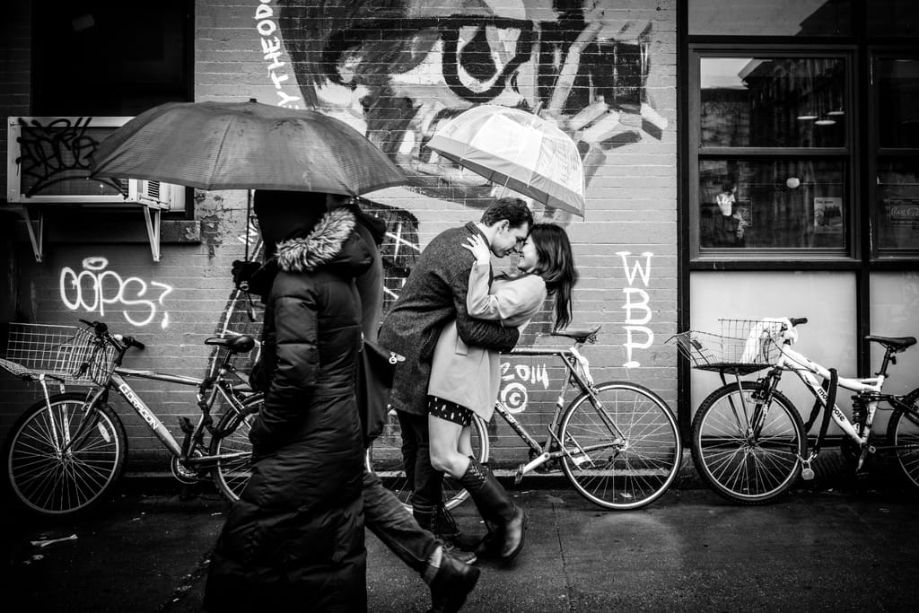 Xiayu and Josh during their engagement session, photograph 15 of 38