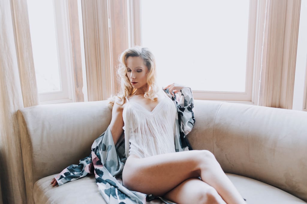 Clarissa — glam and fine art portrait
