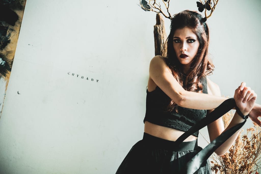 Warrior — glam and fine art portrait, photograph 36 of 70