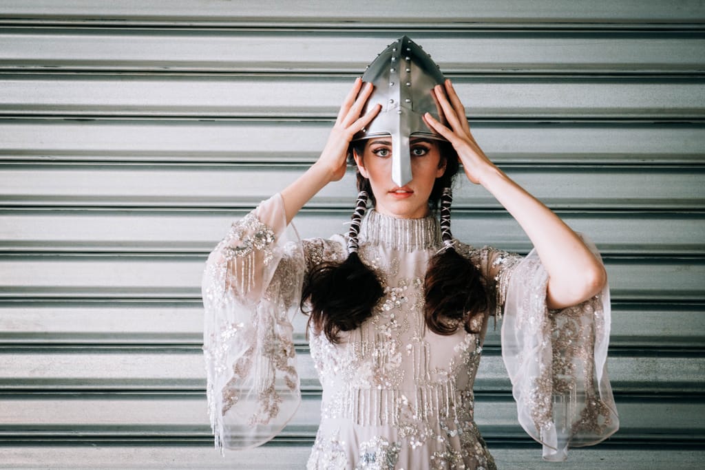 Warrior — glam and fine art portrait, photograph 64 of 70