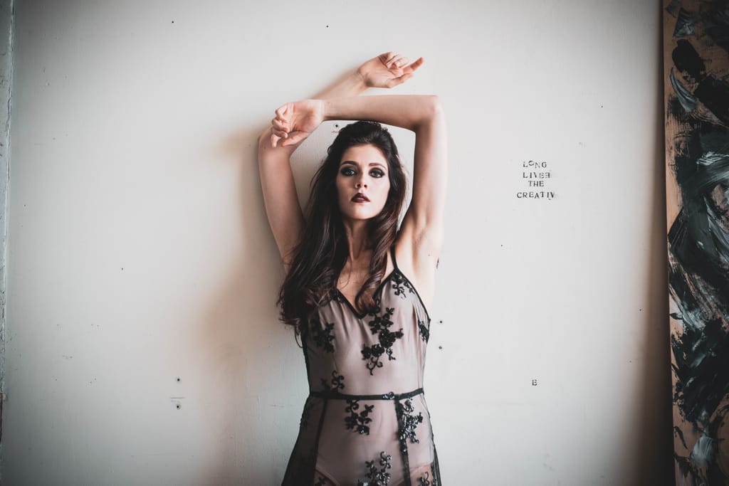 Warrior — glam and fine art portrait, photograph 11 of 70