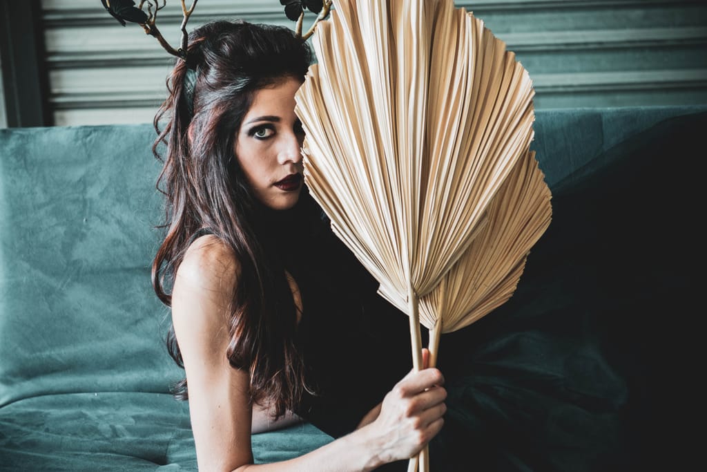 Warrior — glam and fine art portrait, photograph 38 of 70