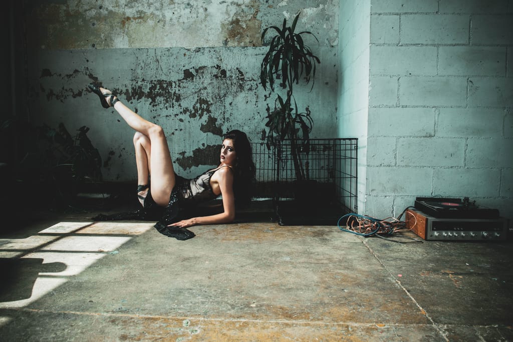 Warrior — glam and fine art portrait, photograph 24 of 70