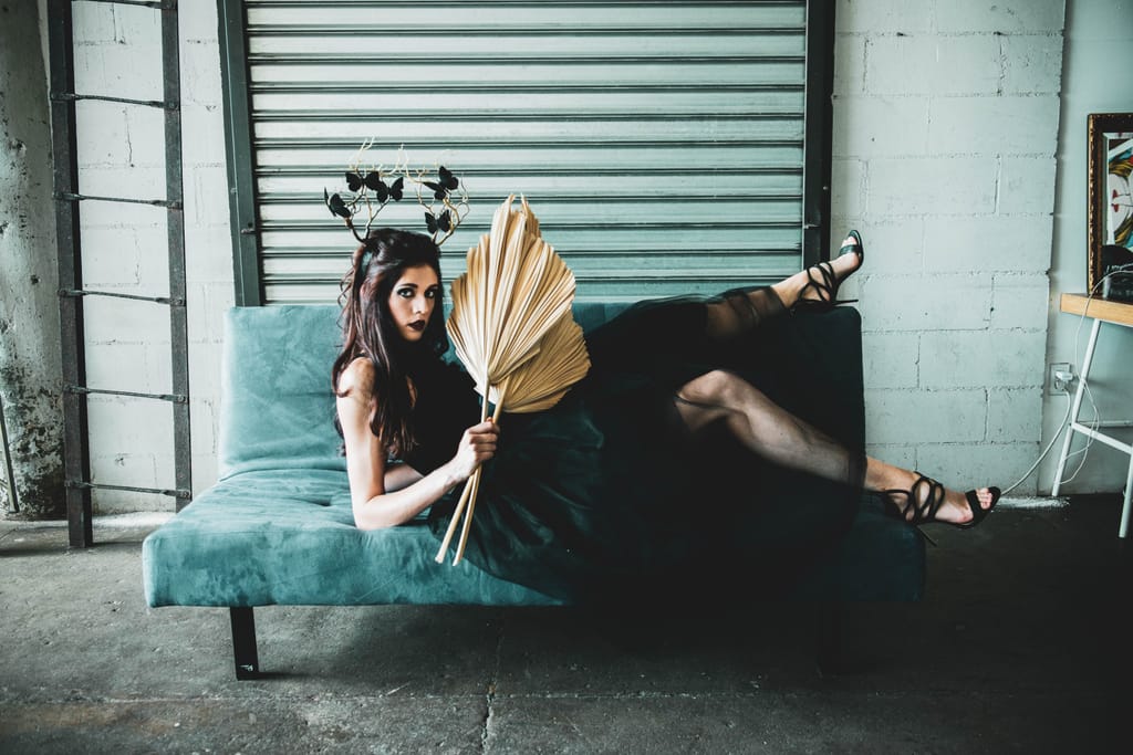 Warrior — glam and fine art portrait, photograph 37 of 70