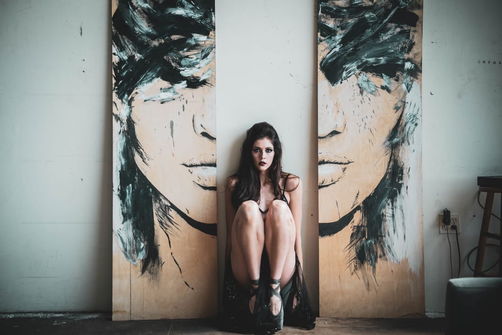 Warrior — glam and fine art portrait, photograph 17 of 70