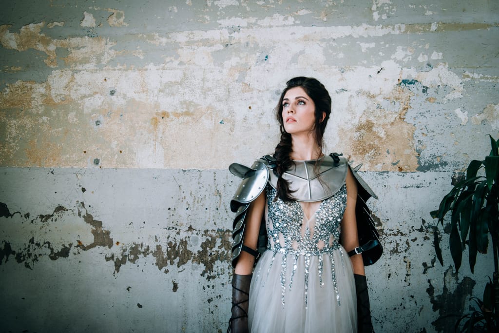 Warrior — glam and fine art portrait, photograph 54 of 70