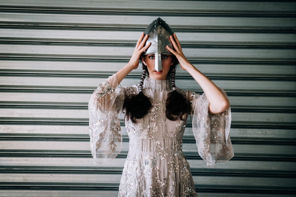 Warrior — glam and fine art portrait, photograph 65 of 70