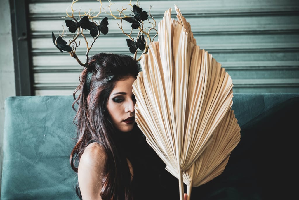 Warrior — glam and fine art portrait, photograph 39 of 70