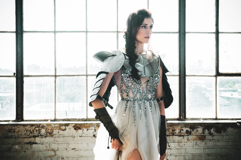 Warrior — glam and fine art portrait, photograph 52 of 70