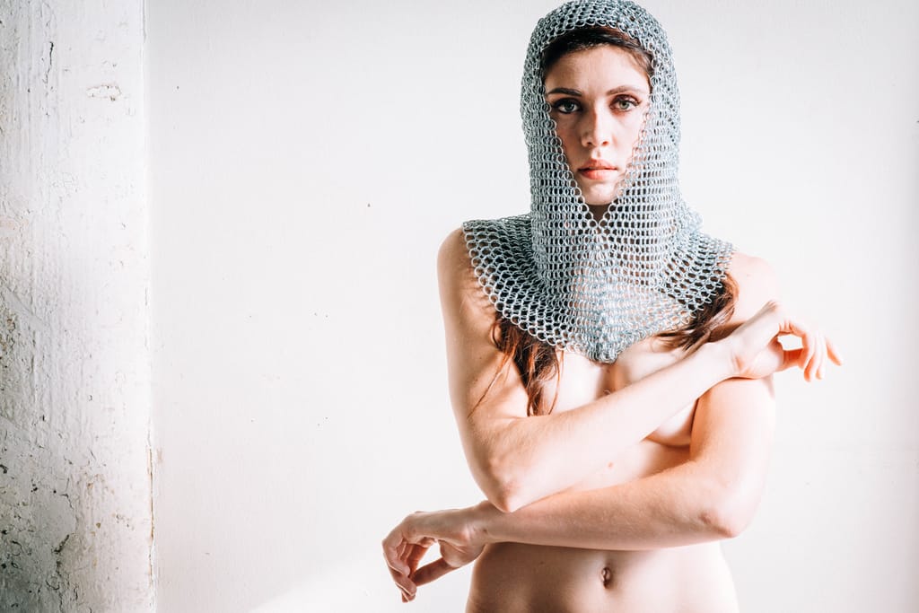 Warrior — glam and fine art portrait, photograph 70 of 70