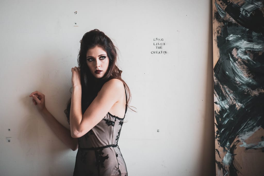 Warrior — glam and fine art portrait, photograph 14 of 70