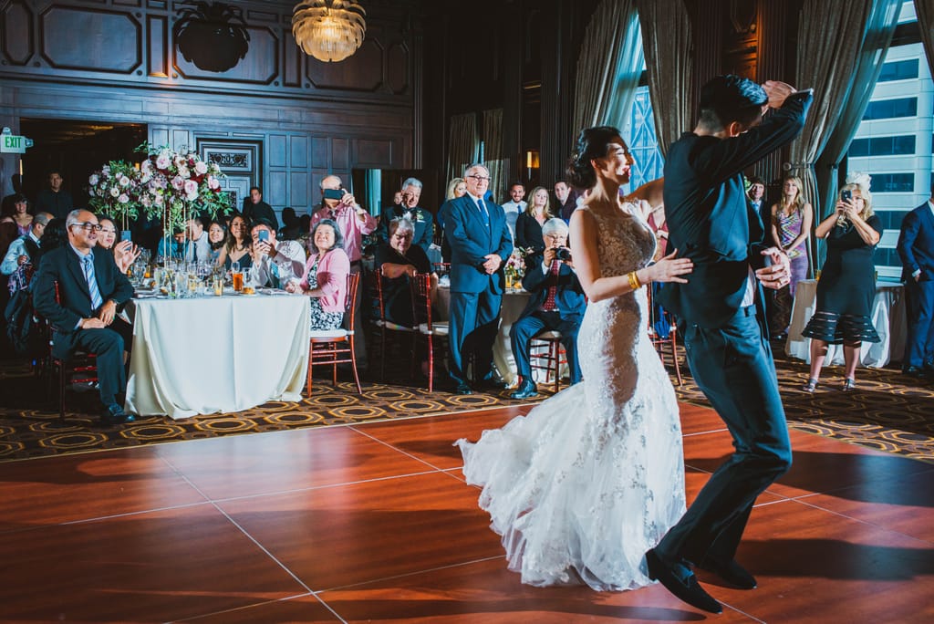 Alex and Will on their wedding day, photograph 136 of 172