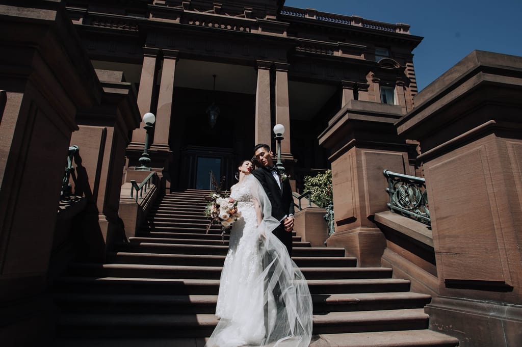 Alex and Will on their wedding day, photograph 55 of 172