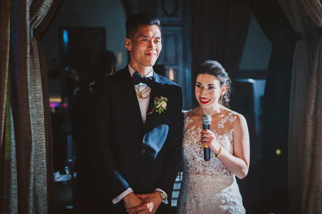 Alex and Will on their wedding day, photograph 161 of 172