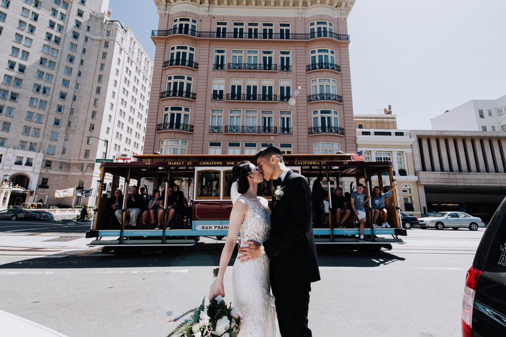 Alex and Will on their wedding day, photograph 52 of 172