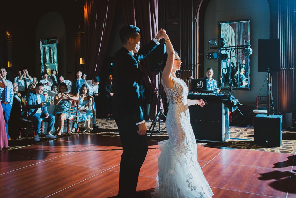 Alex and Will on their wedding day, photograph 135 of 172
