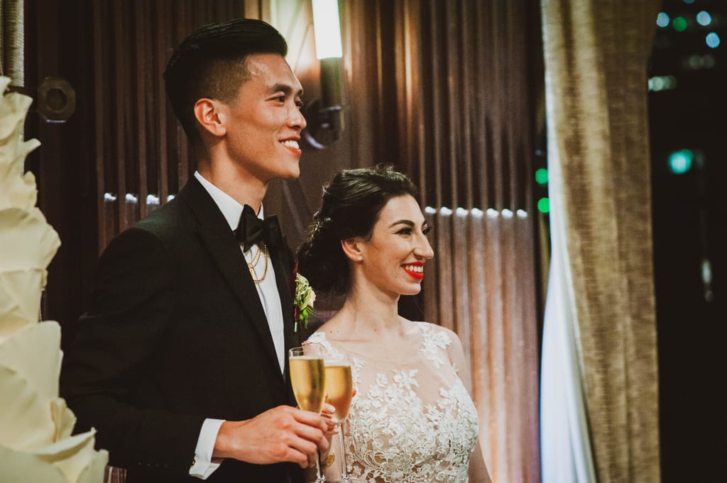 Alex and Will on their wedding day, photograph 159 of 172