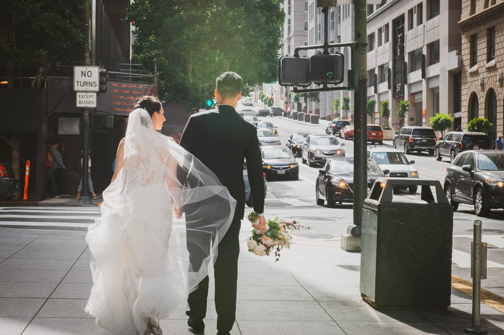 Alex and Will on their wedding day, photograph 95 of 172