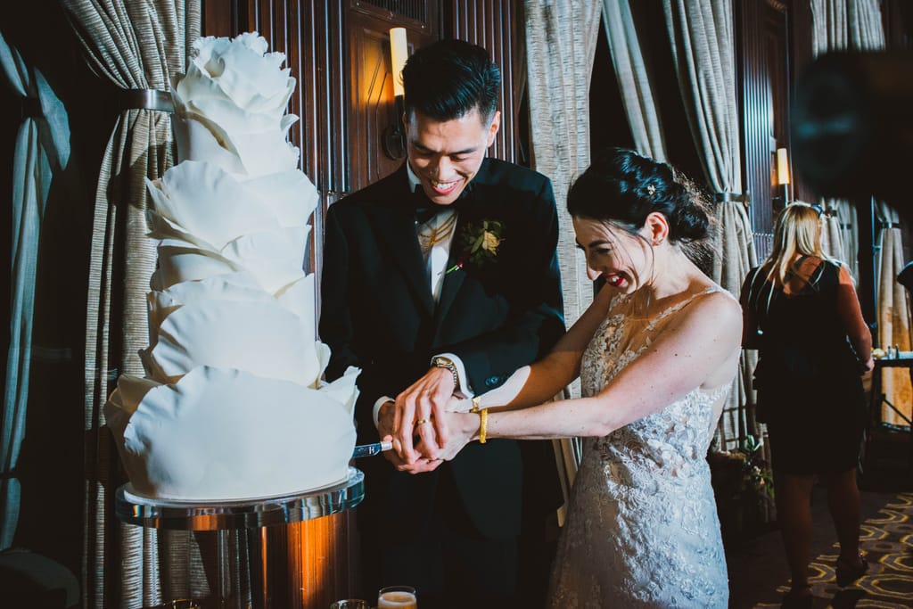 Alex and Will on their wedding day, photograph 160 of 172