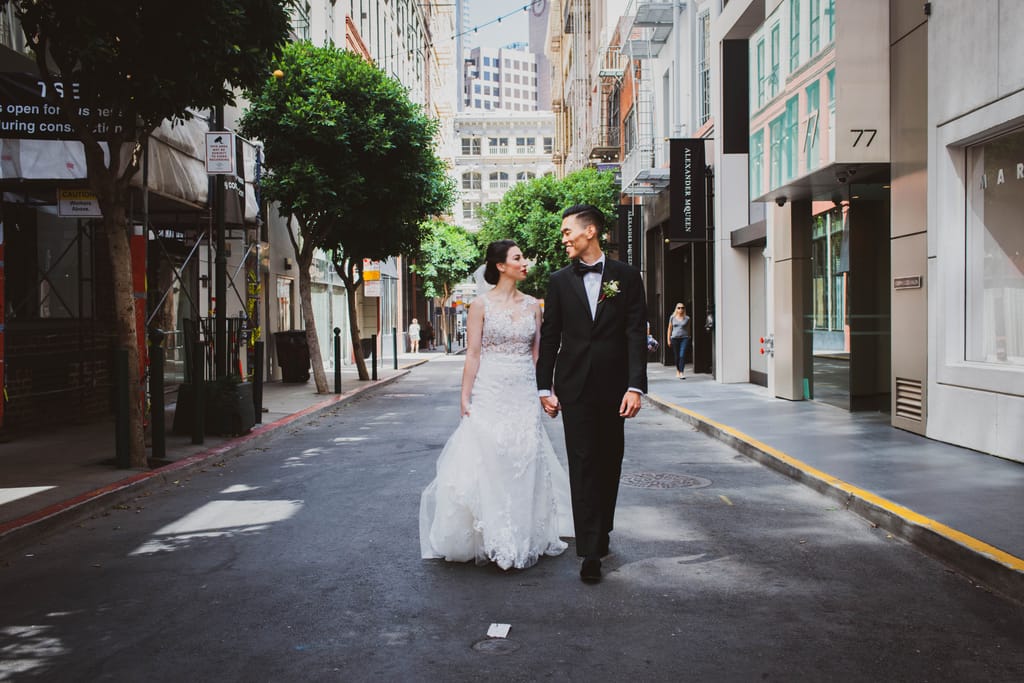 Alex and Will on their wedding day, photograph 38 of 172
