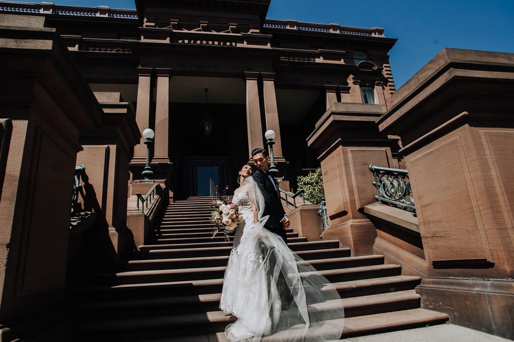 Alex and Will on their wedding day, photograph 54 of 172