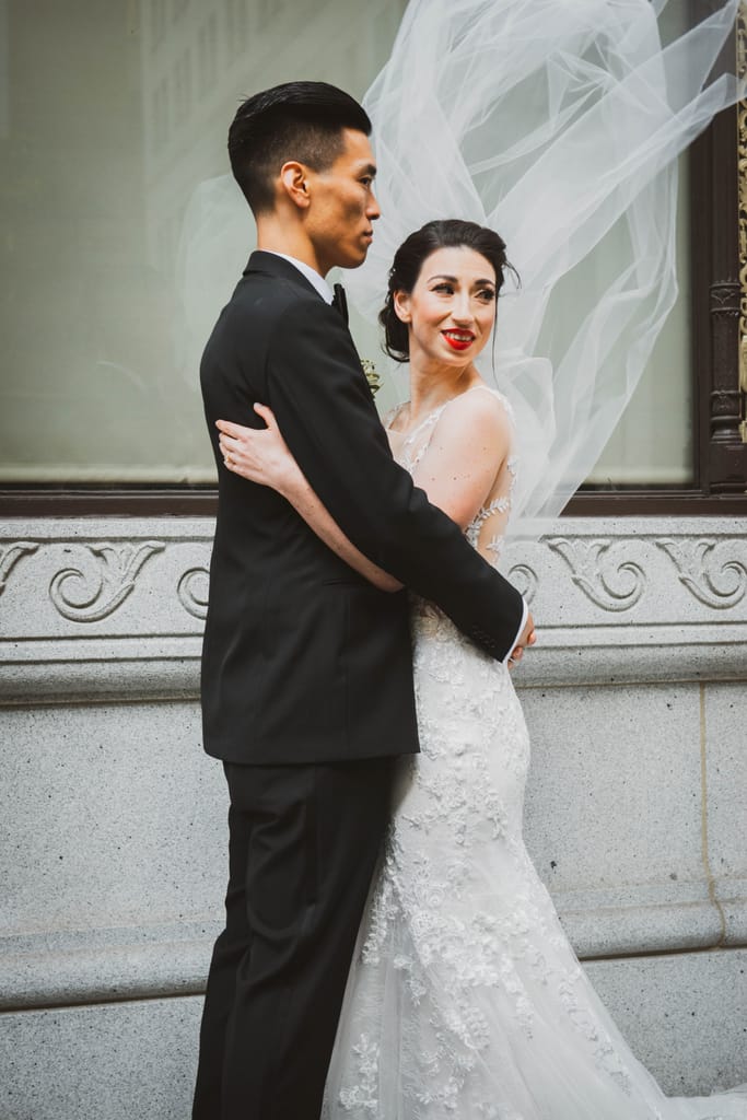 Alex and Will on their wedding day, photograph 101 of 172
