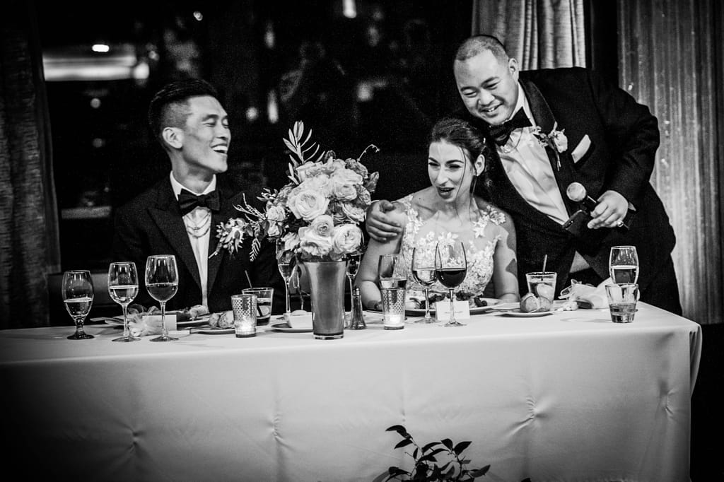 Alex and Will on their wedding day, photograph 148 of 172