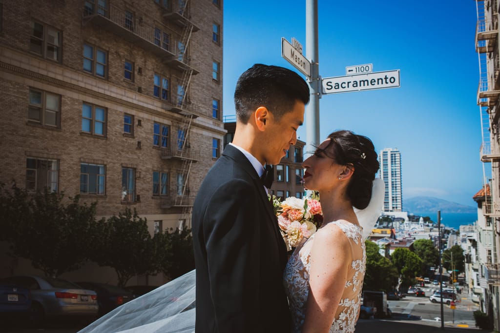 Alex and Will on their wedding day, photograph 43 of 172