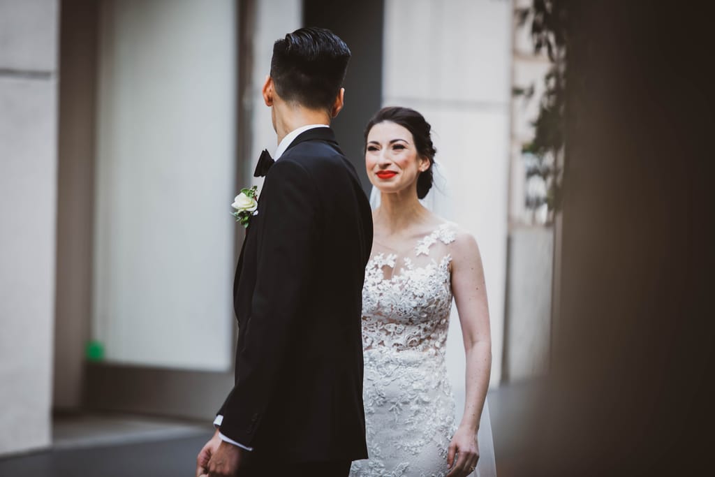 Alex and Will on their wedding day, photograph 29 of 172