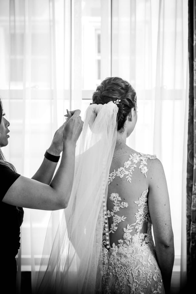 Alex and Will on their wedding day, photograph 37 of 172