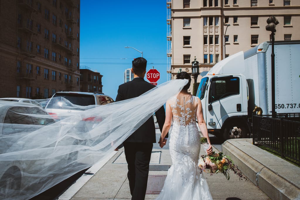 Alex and Will on their wedding day, photograph 42 of 172