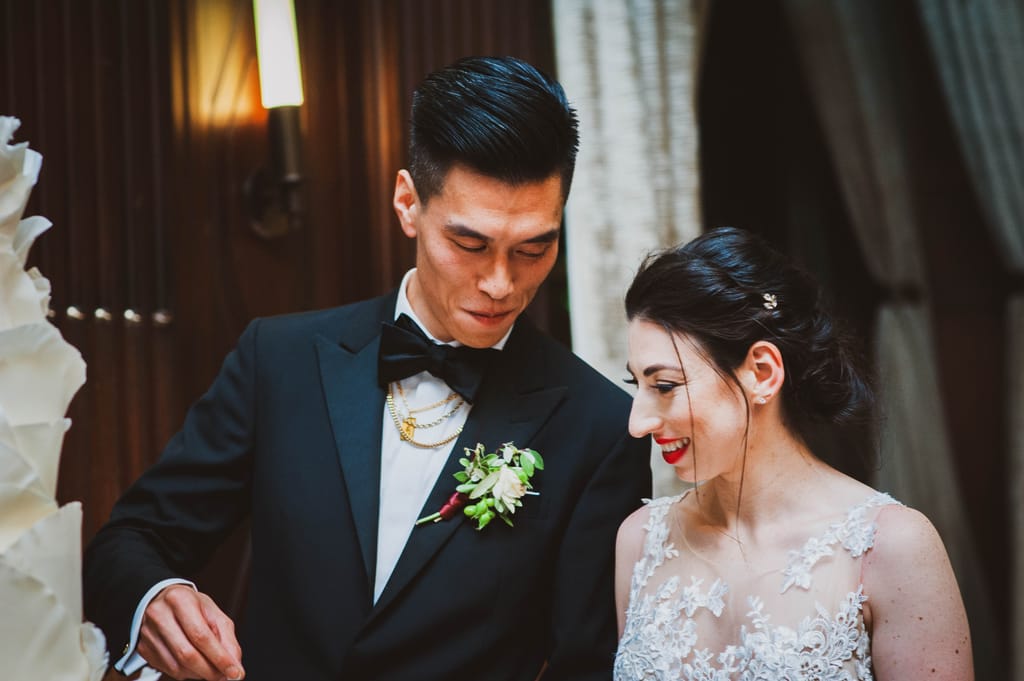 Alex and Will on their wedding day, photograph 158 of 172