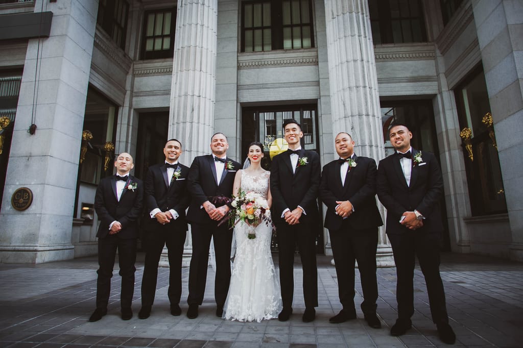 Alex and Will on their wedding day, photograph 75 of 172