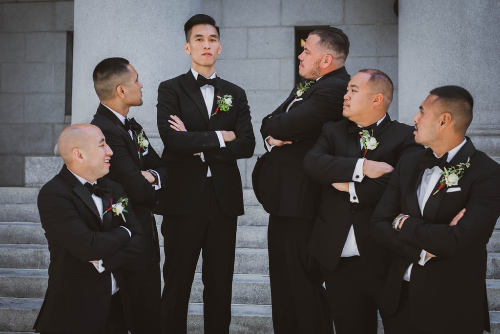 Alex and Will on their wedding day, photograph 64 of 172