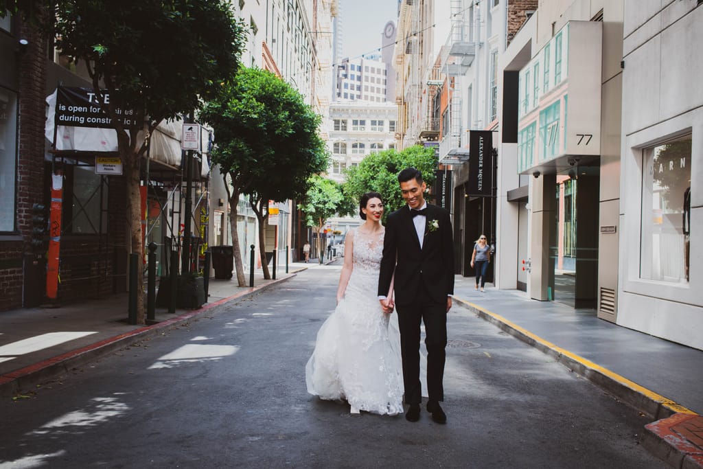Alex and Will on their wedding day, photograph 39 of 172