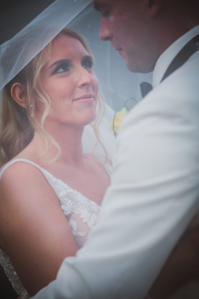 Caroline and Brendan on their wedding day, photograph 65 of 95