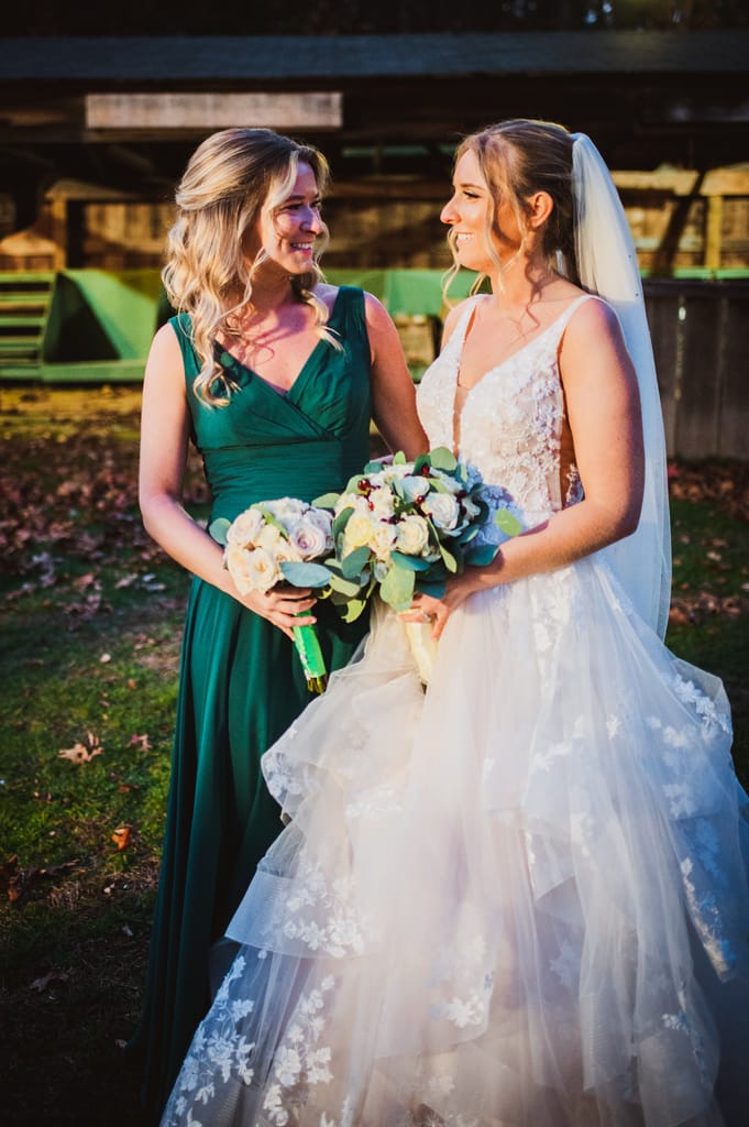 Caroline and Brendan on their wedding day, photograph 83 of 95