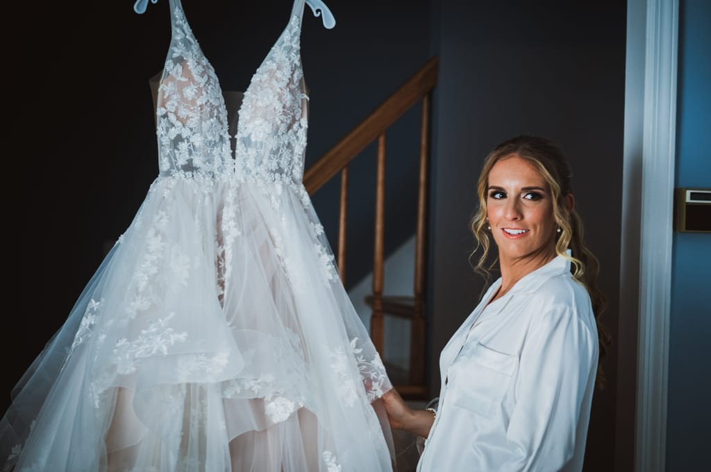 Caroline and Brendan on their wedding day, photograph 10 of 95